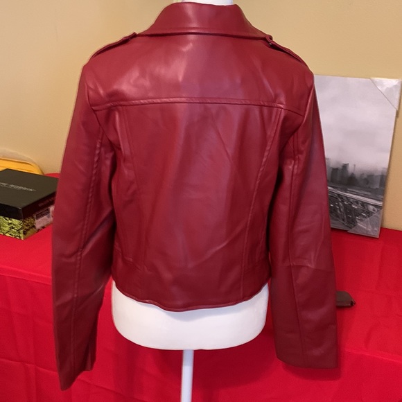 NWT ee:some Leather Jacket - Picture 4 of 7